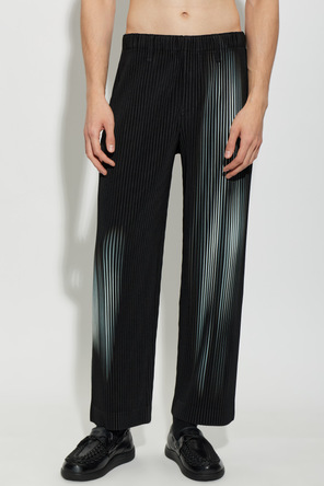 Homme Plissé Issey Miyake Plisowane spodnie