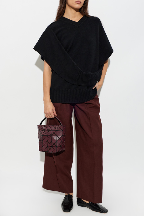 Issey Miyake Wide-leg pleated trousers