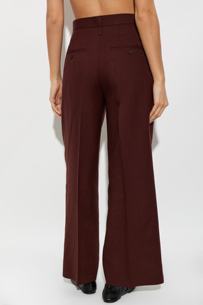 Issey Miyake Wide-leg pleated trousers