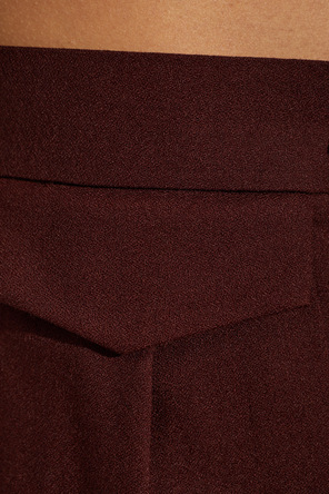 Issey Miyake Wide-leg pleated trousers