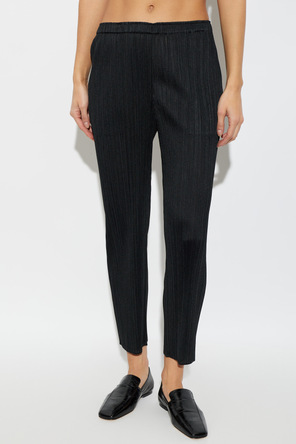 Pleats Please Issey Miyake Pleated trousers