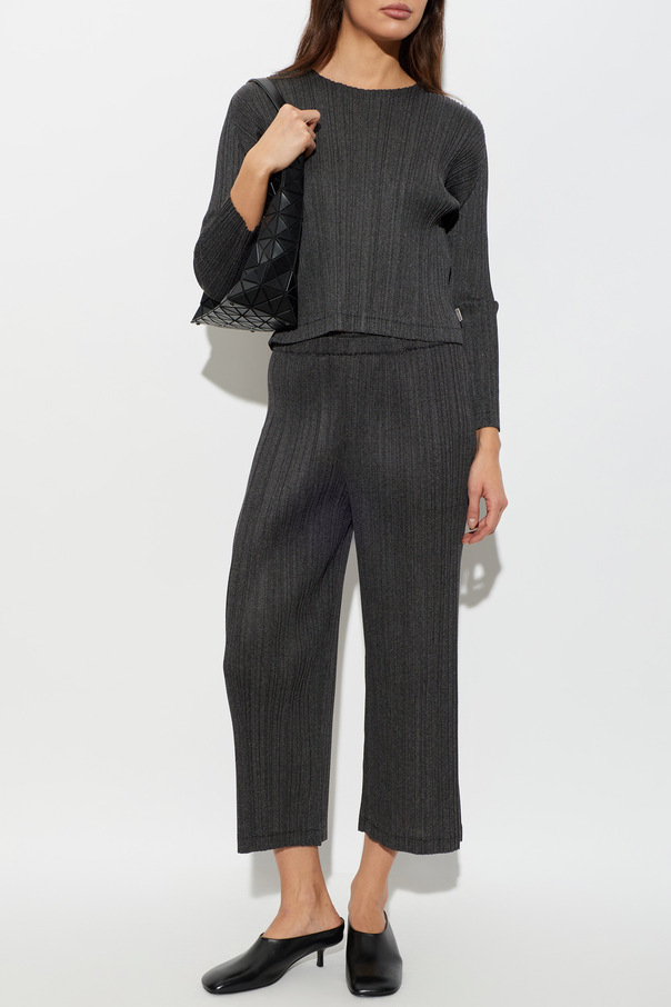 Pleats Please Issey Miyake Pleated trousers