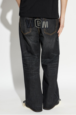 A BATHING APE® Jeans mit Aufnäher