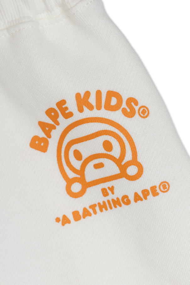 A BATHING APE® Kids Printed pants
