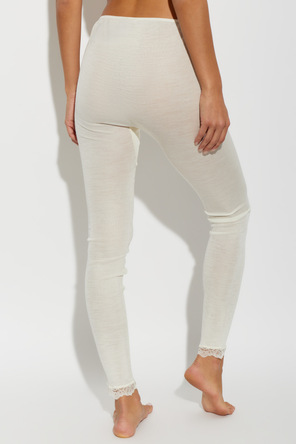 Hanro Underwear leggings from the ‘Woolen Lace’ collection