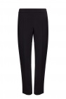 Emporio Armani Pleat-front trousers with vents