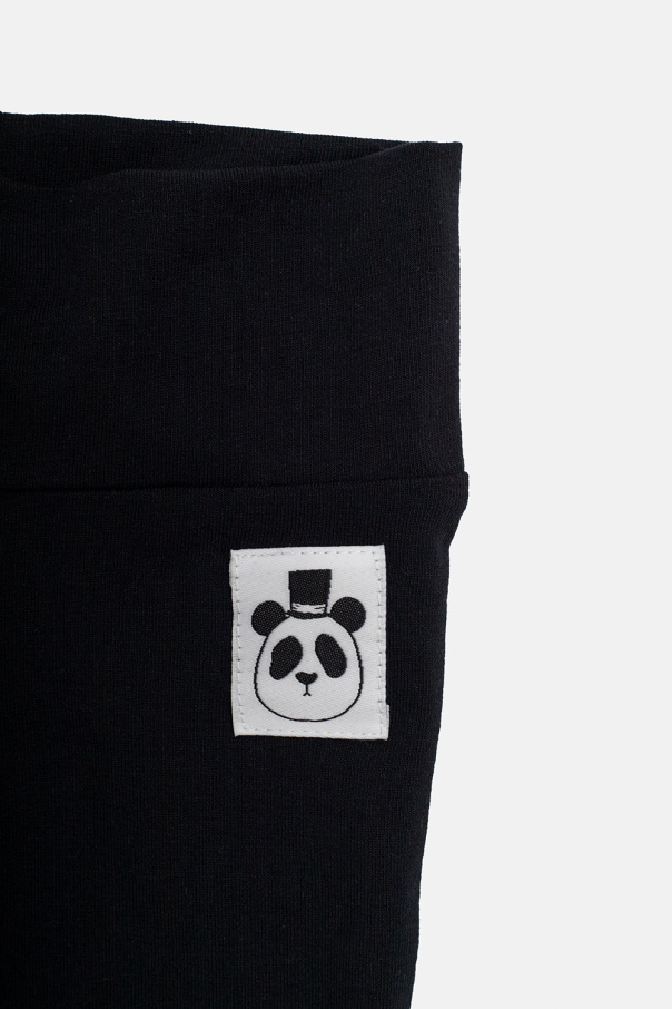 Mini Rodini Logo-patched 0GS trousers