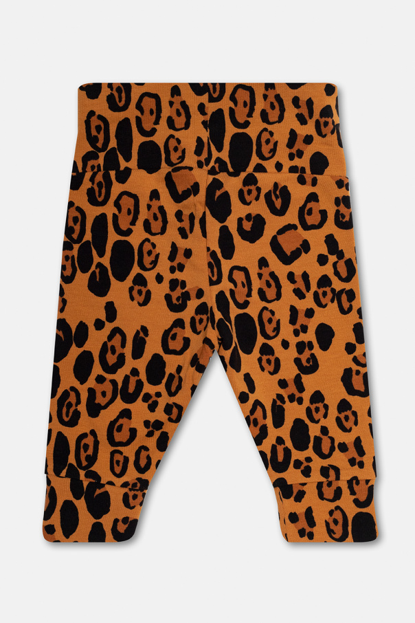 Mini Rodini Leopard-print Bee trousers