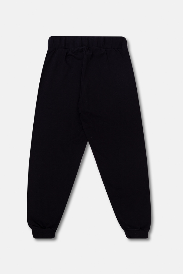 Mini Rodini Logo-patched PATTERNED trousers