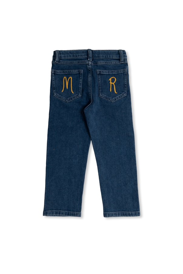 Mini Rodini trousers with logo mcq trousers 71HAB5T1 CDW