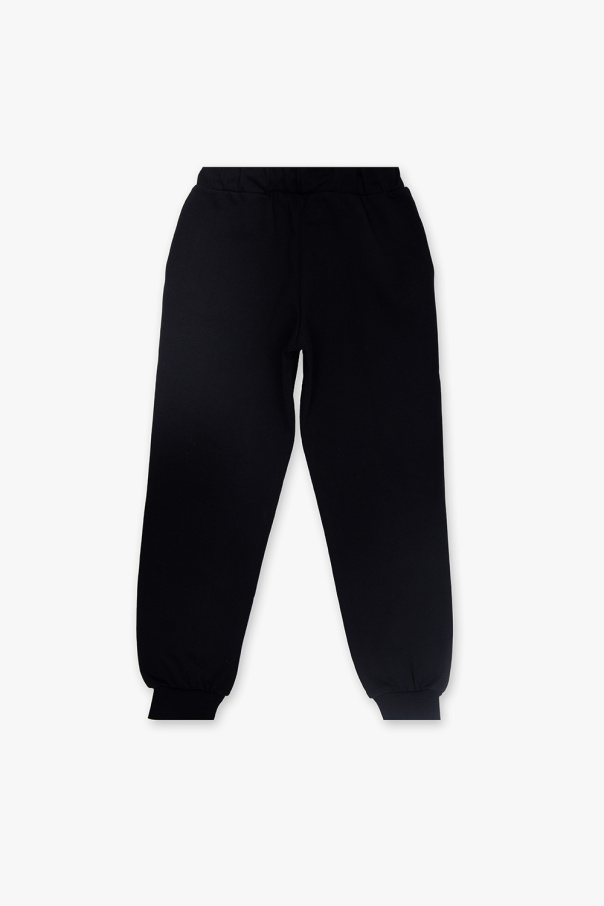 Mini Rodini Air Jordan 4 Black Canvas Pants