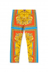 Versace Kids Patterned leggings