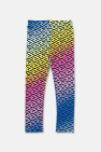 Versace Kids MULTICOLOUR Leggings with logo