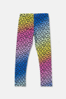 Versace Kids MULTICOLOUR Leggings with logo