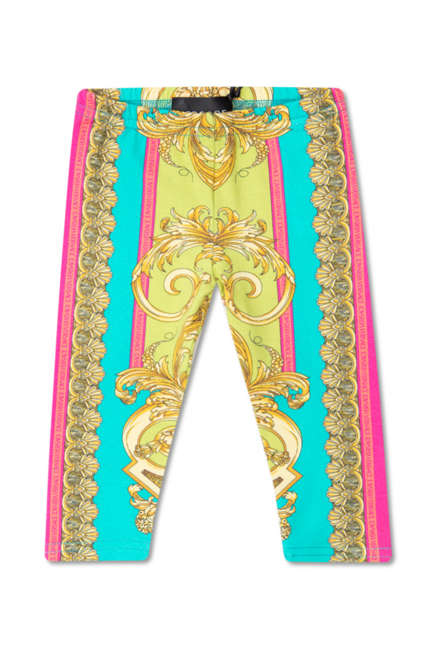 Versace Kid Cotton leggings