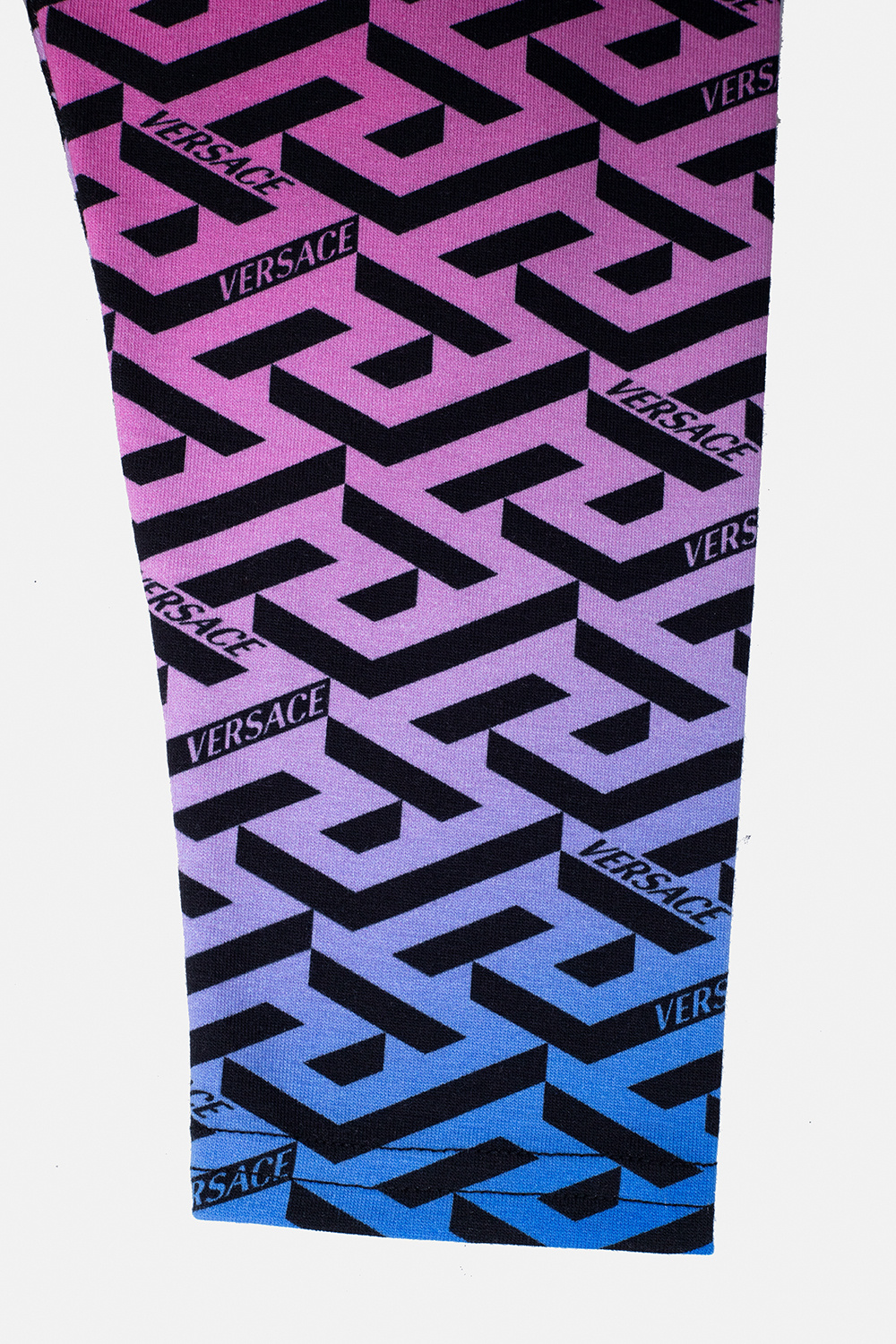 Versace Kids Leggings with ‘La Greca’ pattern