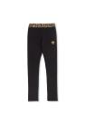 Versace Kids Leggings with logo