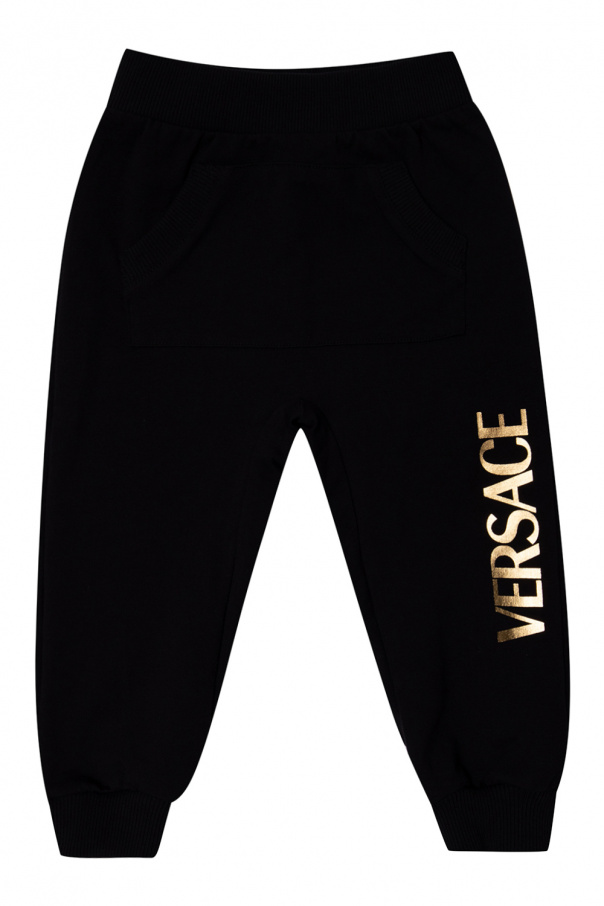 Versace Kid Sweatpants with logo