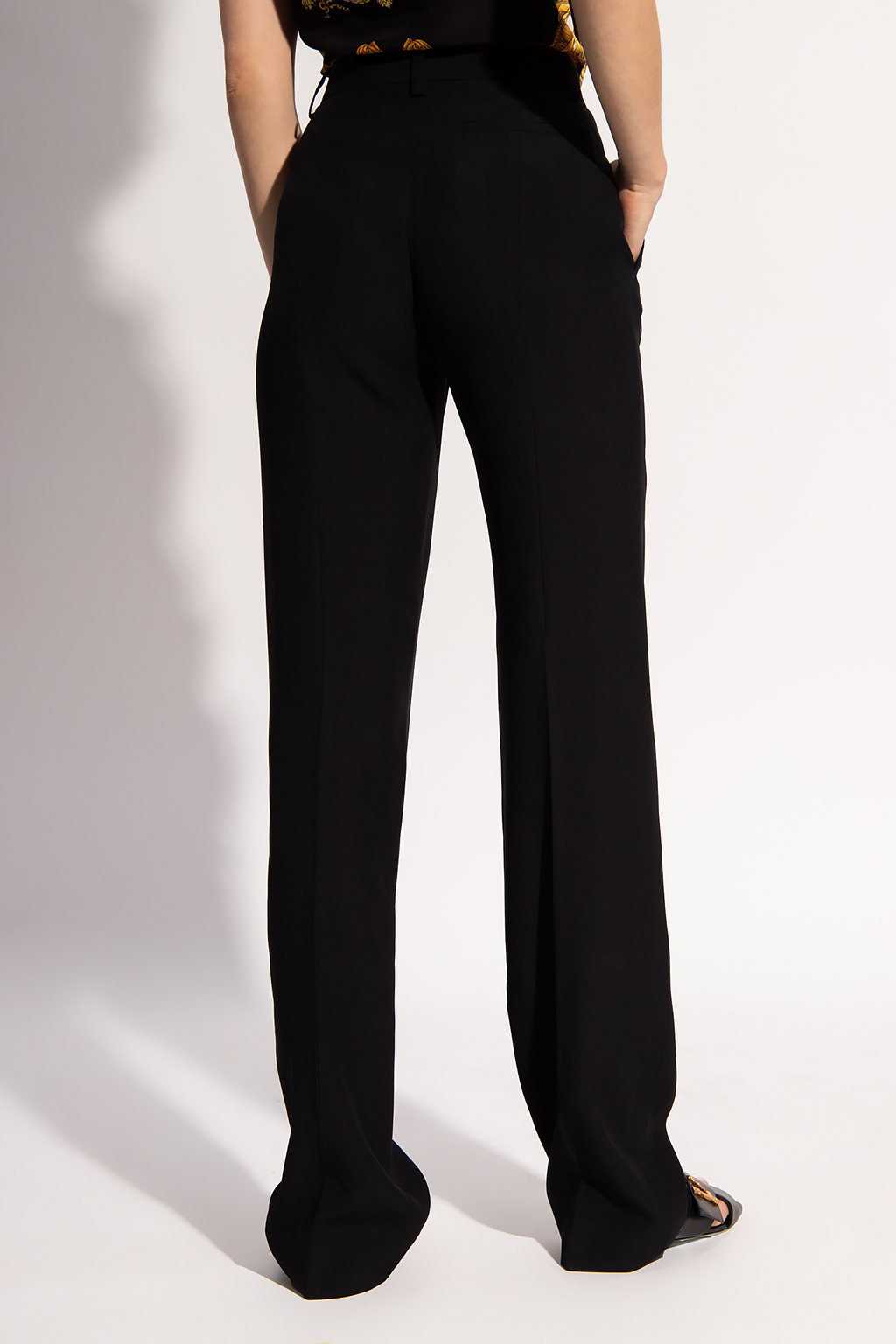 Versace Pleat-front trousers