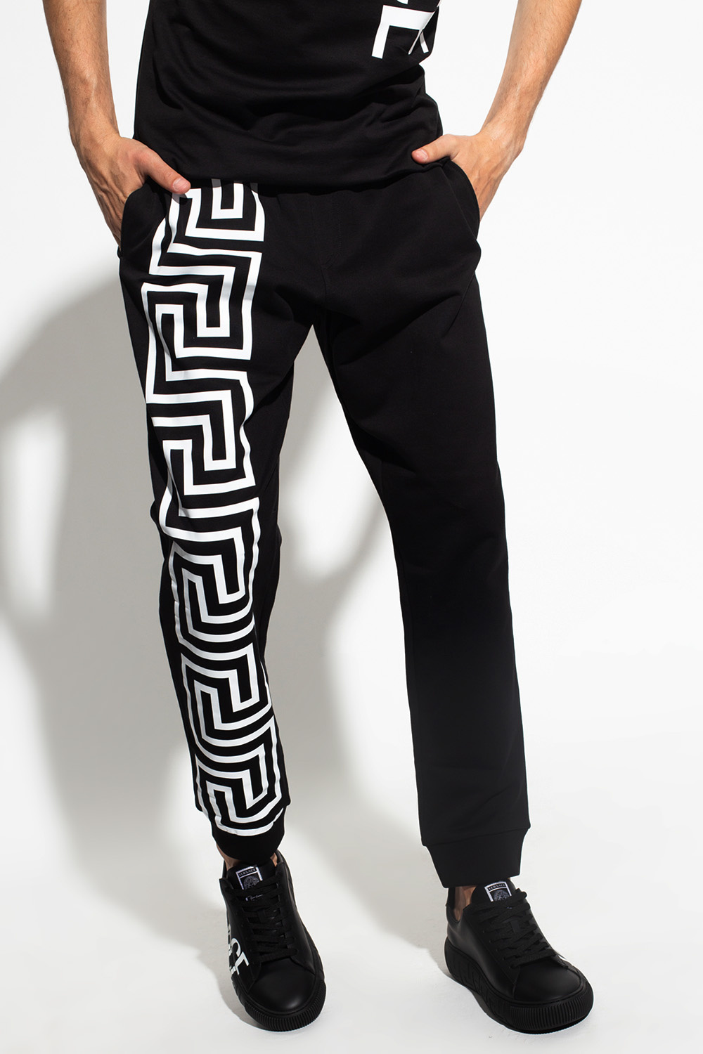 Versace Sweatpants with Greek pattern