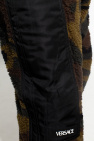 Versace Camo-trim trousers