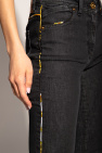 Versace high-waisted cropped skinny jeans