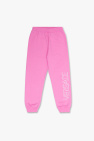 Versace Kids PINK Sweatpants with logo