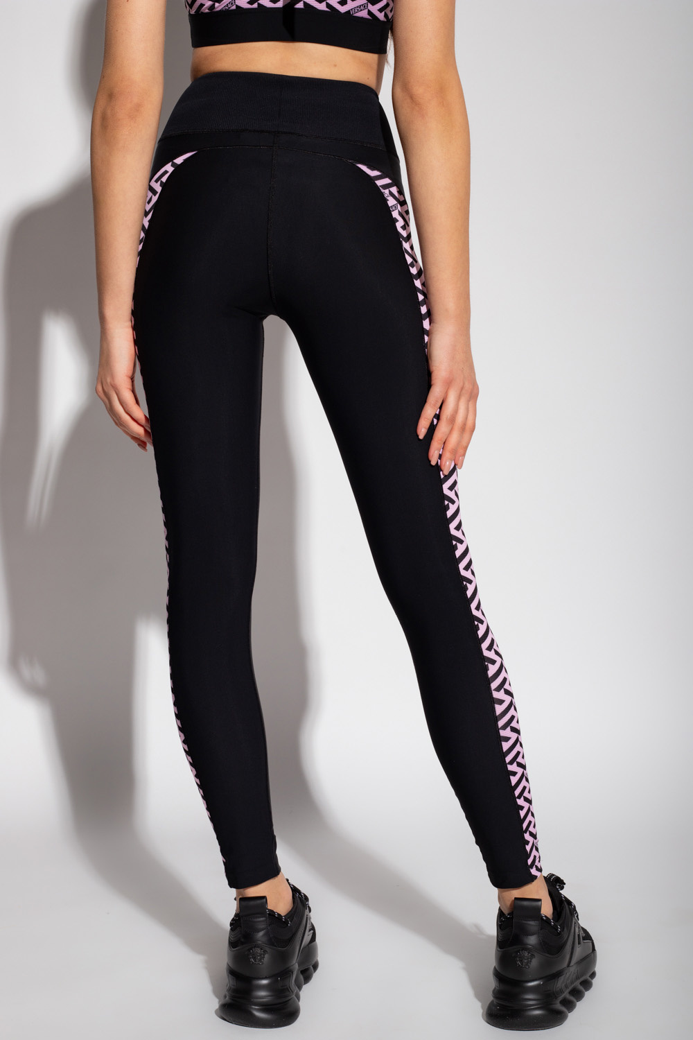 Versace Leggings with ‘La Greca’ motif