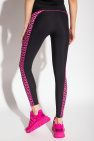 Versace BLACK Leggings with ‘La Greca’ pattern