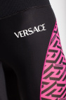 Versace BLACK Leggings with ‘La Greca’ pattern