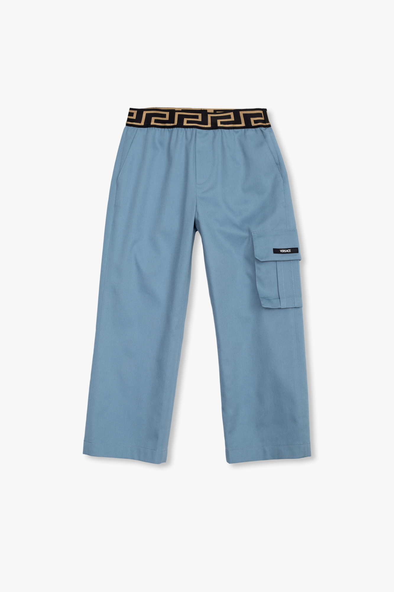 Versace Kids Cotton trousers