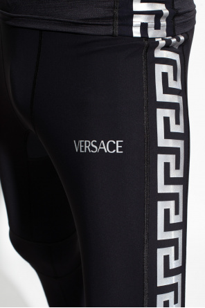 Versace Leggings with logo