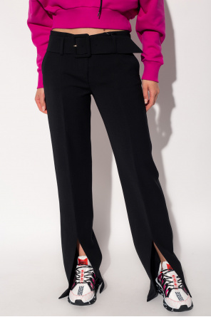 Versace Belted trousers