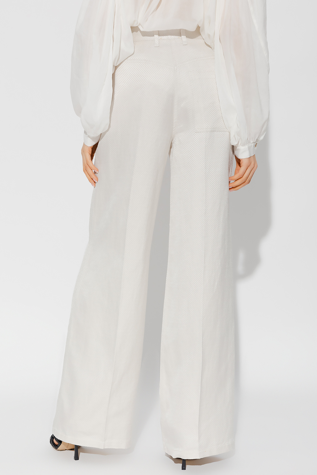 forte_forte Pleat-front trousers