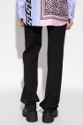 Versace Pleat-front trousers