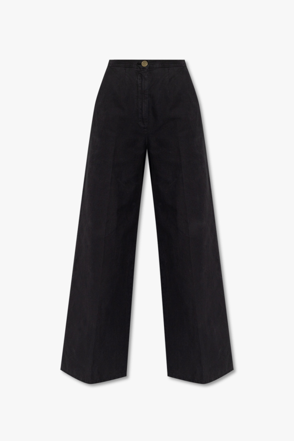 forte_forte Pleat-front Day trousers