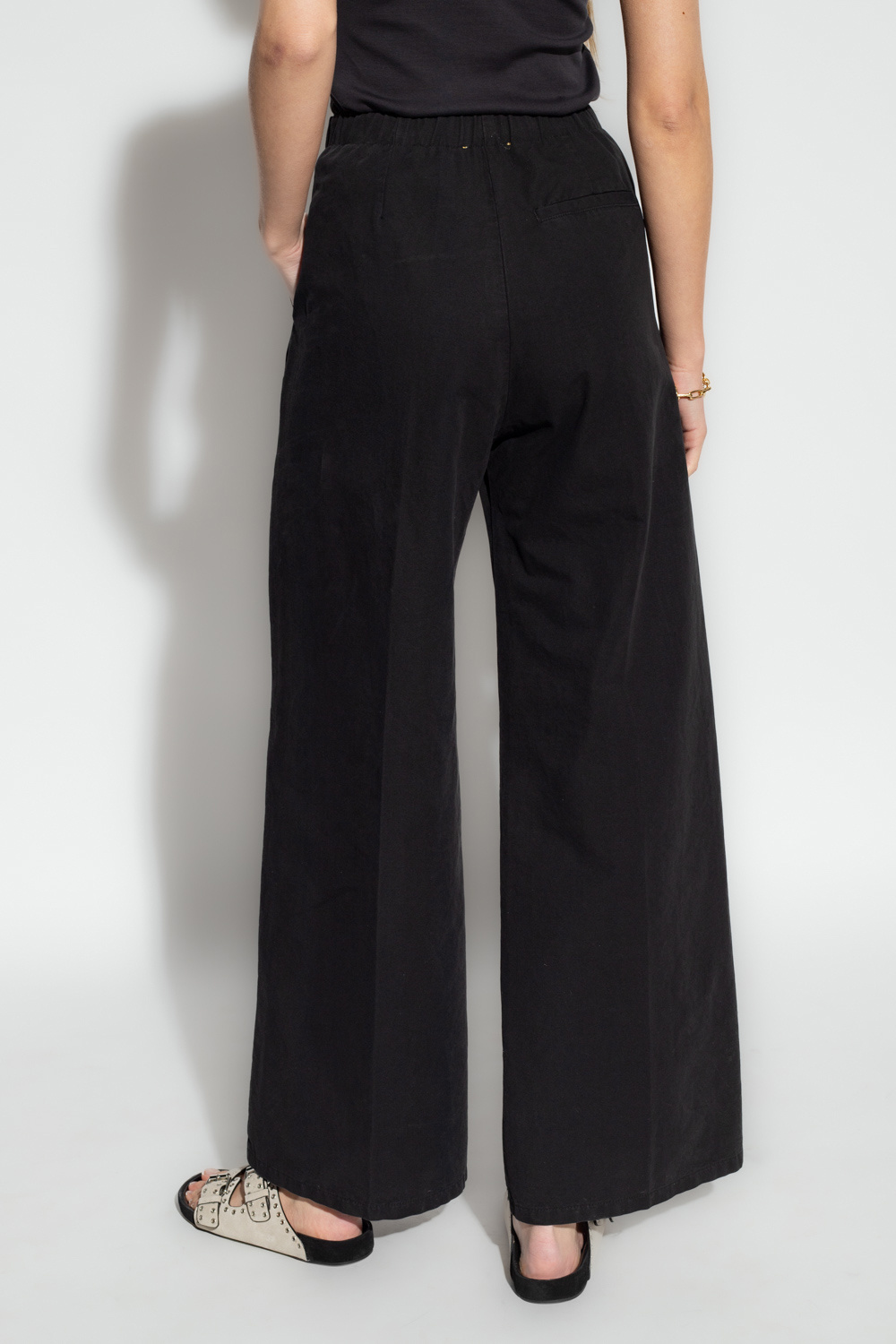 forte_forte Pleat-front Day trousers