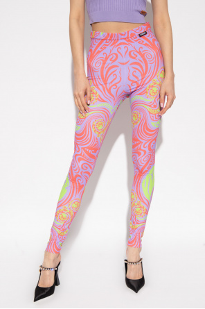 Versace Printed leggings