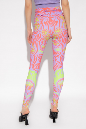 Versace Printed leggings