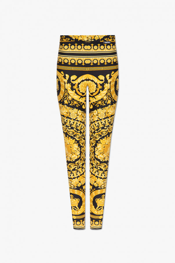 Patterned leggings od Versace