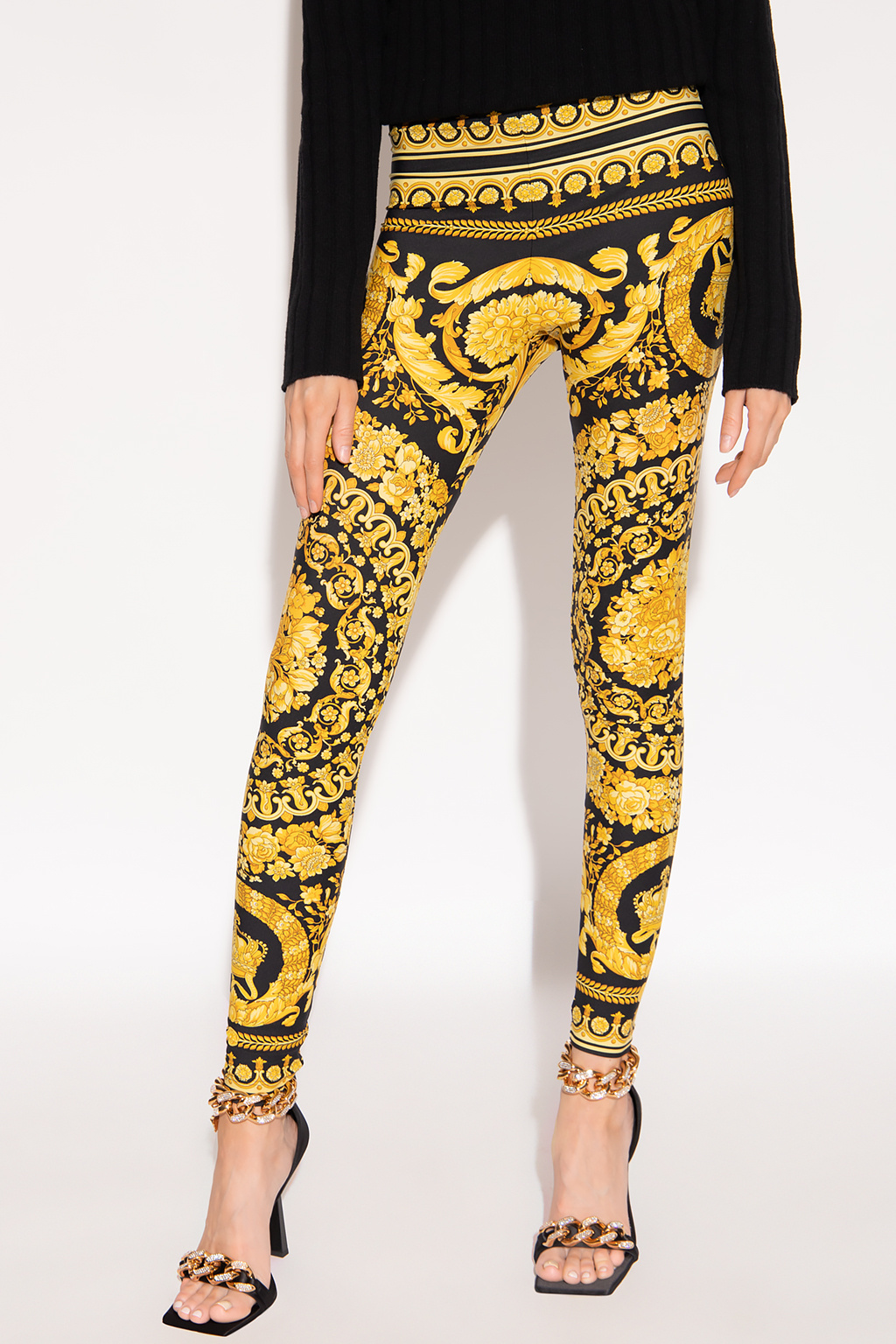 Versace Patterned leggings