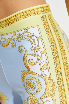 Versace Legginsy z nadrukiem