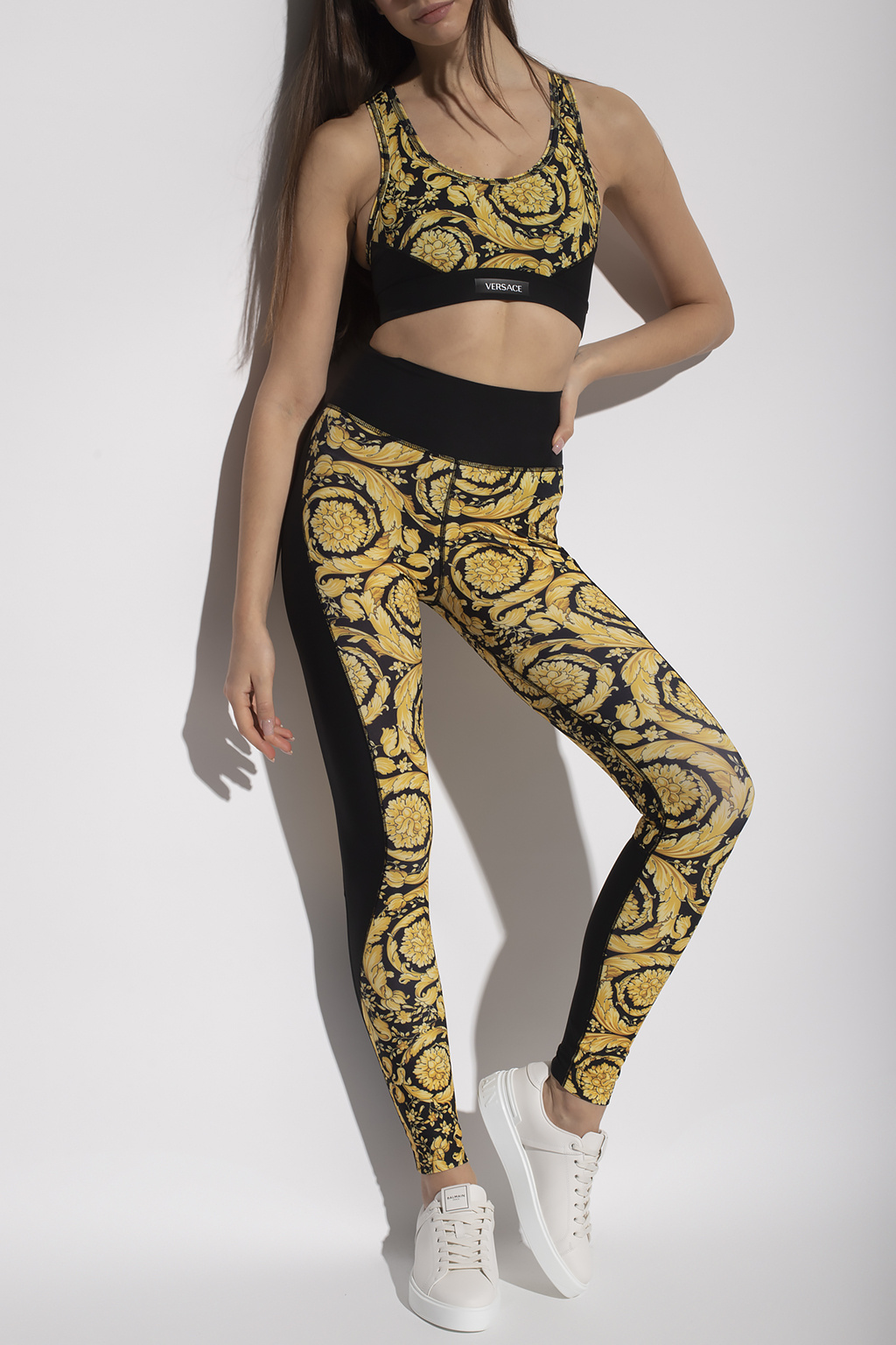 Versace Patterned leggings