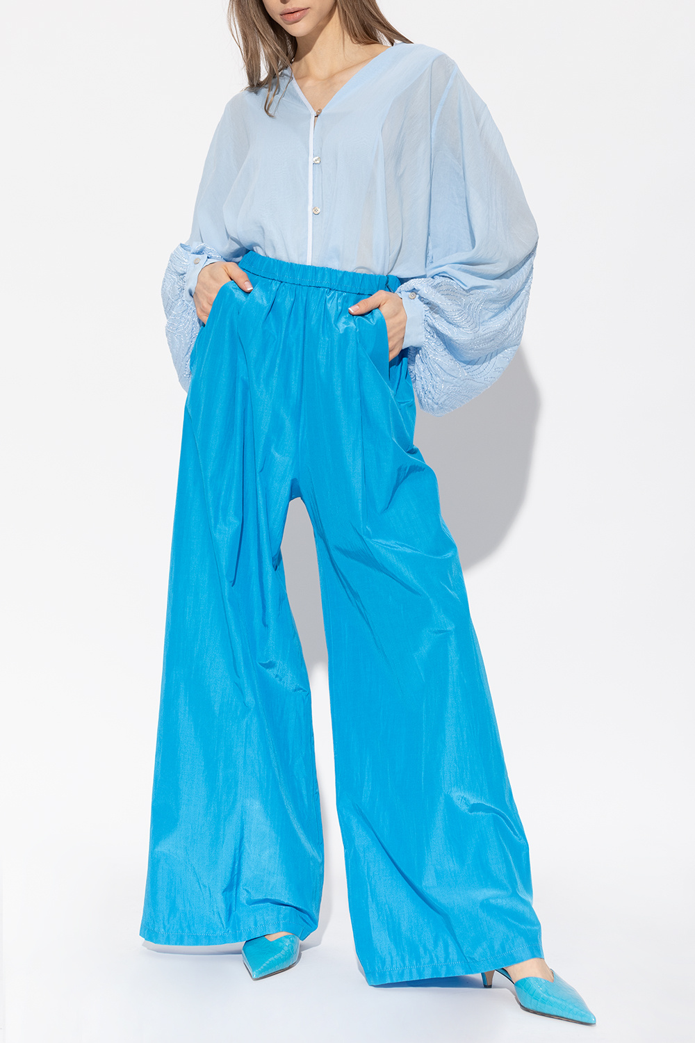 forte_forte Taffeta trousers