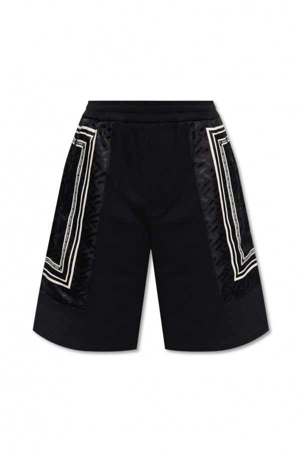 Versace buy trendyol checked shorts