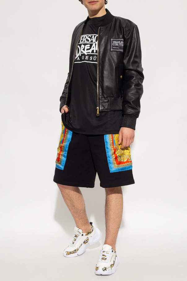 Versace Shorts with patches