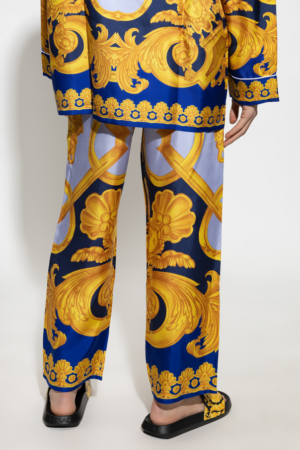 Barocco 660 Silk Pajama Bottoms