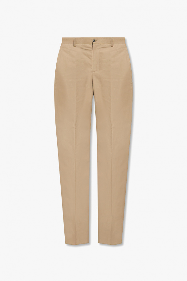 Versace Cotton Klein trousers