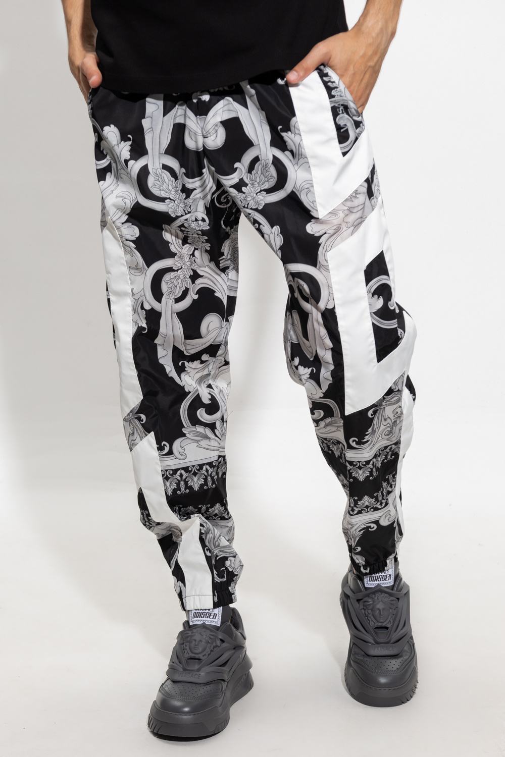 Versace Patterned track pants