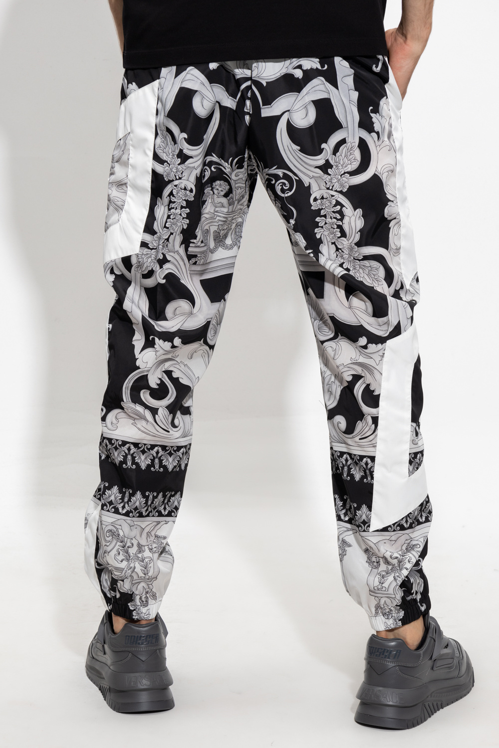 Versace Patterned track pants